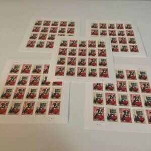 2023 Cats and Dogs Stamps 50 Books of 1,000 Stamps